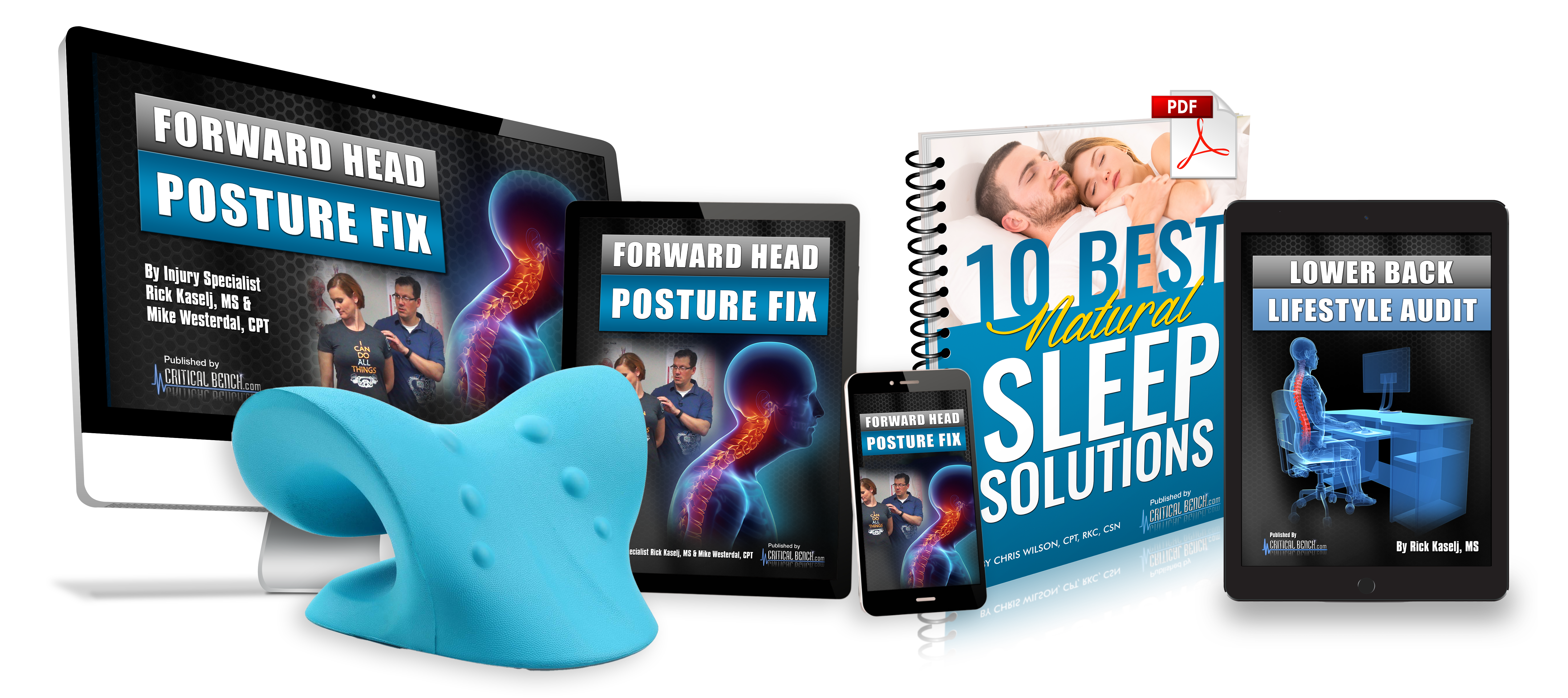 Forward Posture Fix Digital and Physical Version Plus the Neck Aligner